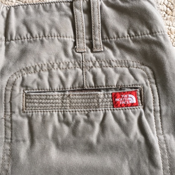 The North Face Khaki hiking pants sz 8 - Picture 6 of 8